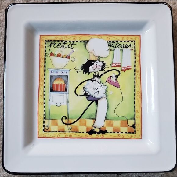 BRUNELLI Large Dinner Plates   - Picture 4 of 8